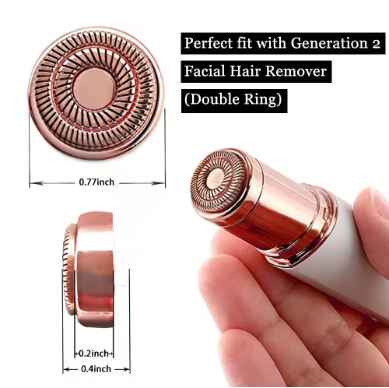 Facial Hair Remover for Women, Painless hair removal battery operated device for face,upper lip ,chin etc.
